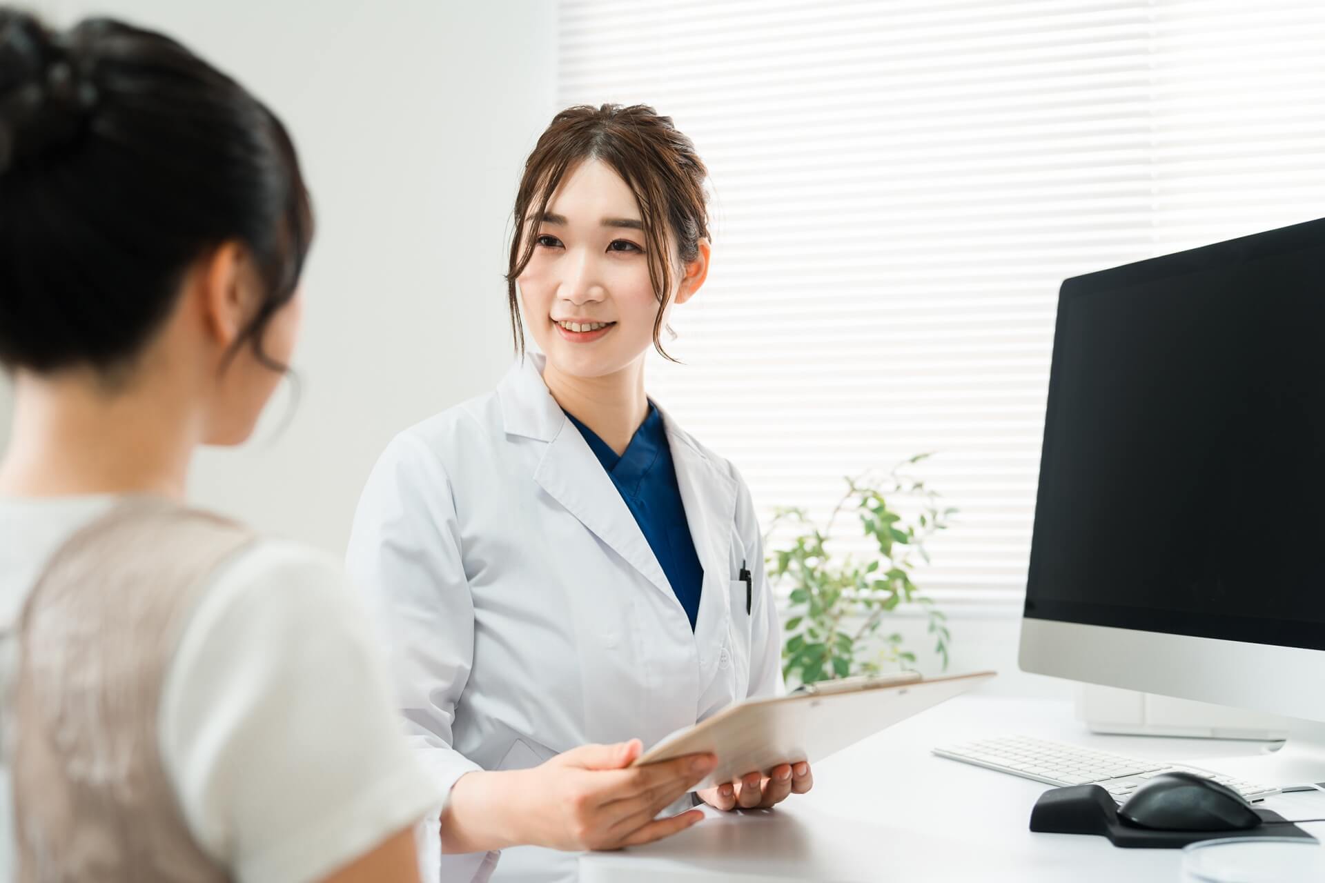 女医に相談